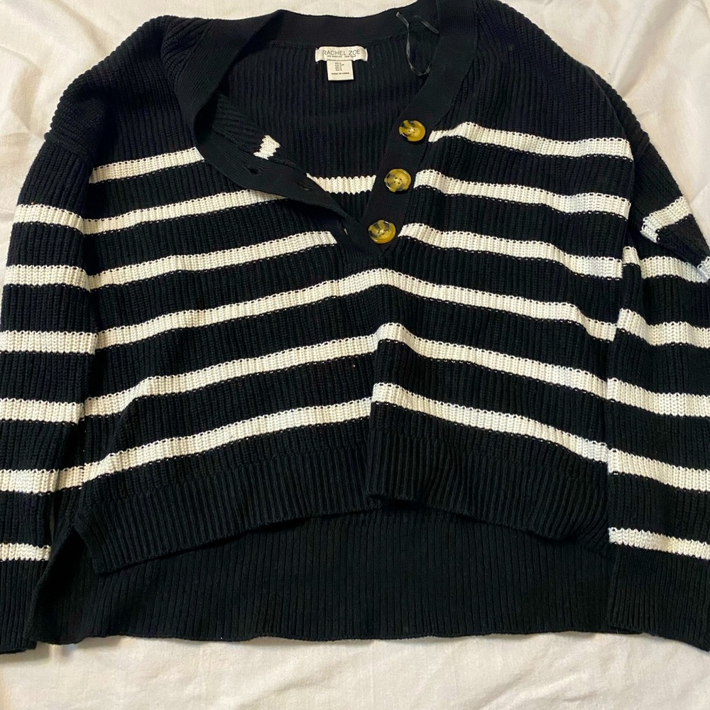 Rachel Zoe Stripped Sweater